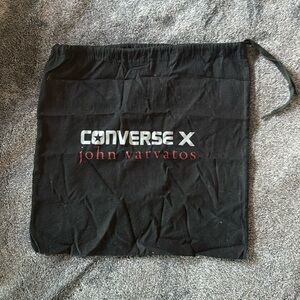 NWOT Converse x John Varvatos dust bag